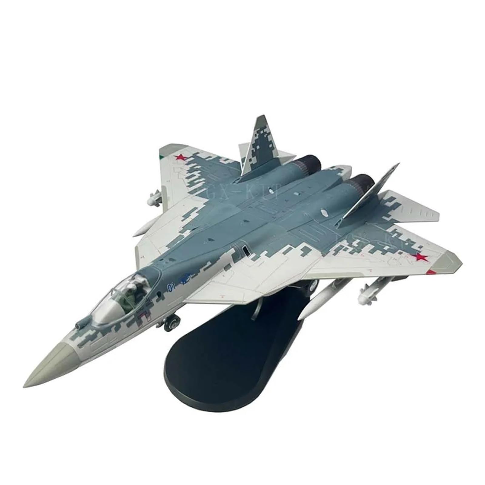 ZWCHGJ 1/72 per Il Russo SU57 Sukhoi SU-57 Fighter Jet Aereo da Collezione Vetrina Regalo Appassionati