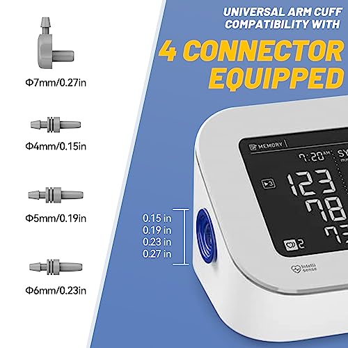 Blood Pressure Cuff, Xl Replacement Upper Cuff Compatible With Bp Extra Replacement Applicable For 9”-20.5” Inches (22-52Cm) Big Arm, Adult Large Cuff, 1.0 Count #TOP1