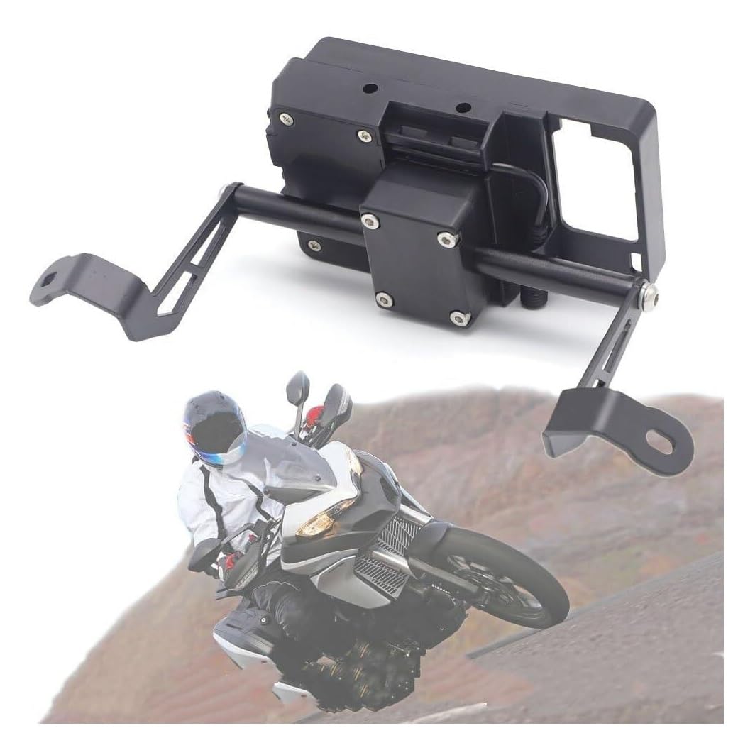 Fijación Smartphone Scooter Soporte de Navegación para Teléfono Motocicleta para Ducati para Multistrada 950 1200S 1200 Enduro 2015-2017