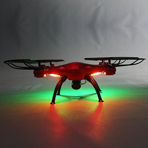 Syma X5SW Wifi FPV Real-time 2.4 G Newest RC Quadcopter Drone UAV RTF UFO with 2.0 MP HD Camera (Better Than Syma X5 °C) – Color Box + 4 Extra Main Propellers + 1 Mobile Phone Holder [parallel import goods]