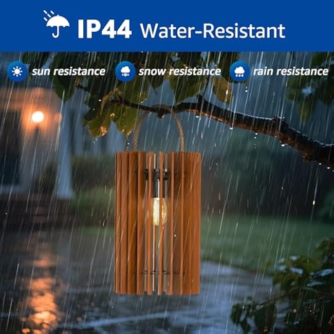 2-Pack Solar Lanterns Outdoor Hanging Portable Table Top Decorative Lamp DIY Lantern Lights Water-Resistant for Outside Patio Yard Garden Porch