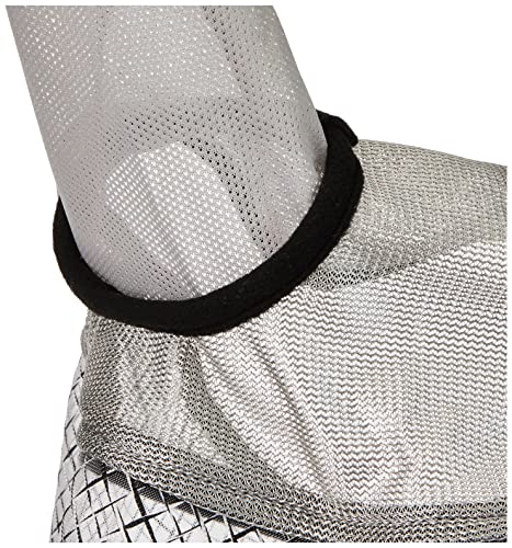 Kerbl 324516 vliegenmasker met oor- en uv-bescherming, wit, Cob - Afbeelding 4