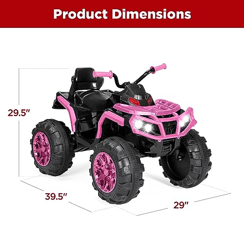 Best Choice Products SKY5607 12V Kids Ride-On Electric Atv, 4-Wheeler Quad Car Toy W/Bluetooth Audio thumb #6