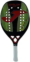 Raquete Beach Tennis Joma Epsilon 3k Pro Preto/Verde/Vermelho