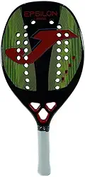 Raquete Beach Tennis Joma Epsilon 3k Pro Preto/Verde/Vermelho