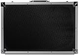 SRA Cases EN-AC-FG-BC47 Black Aluminum Hard Case Box, 22.4x15x7.5 inches