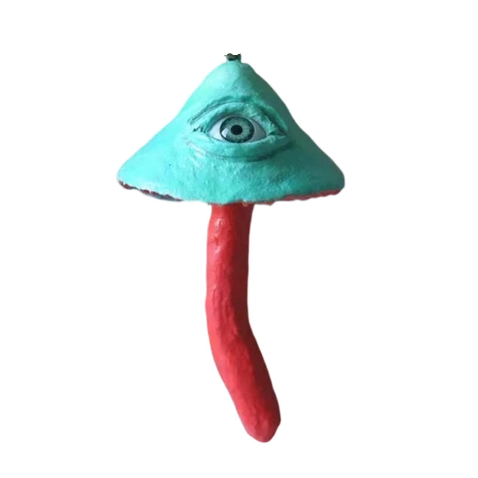 Limtula Eye Mushroom Resin Statue Desktop Decor for and Home Mushroom Sculpture