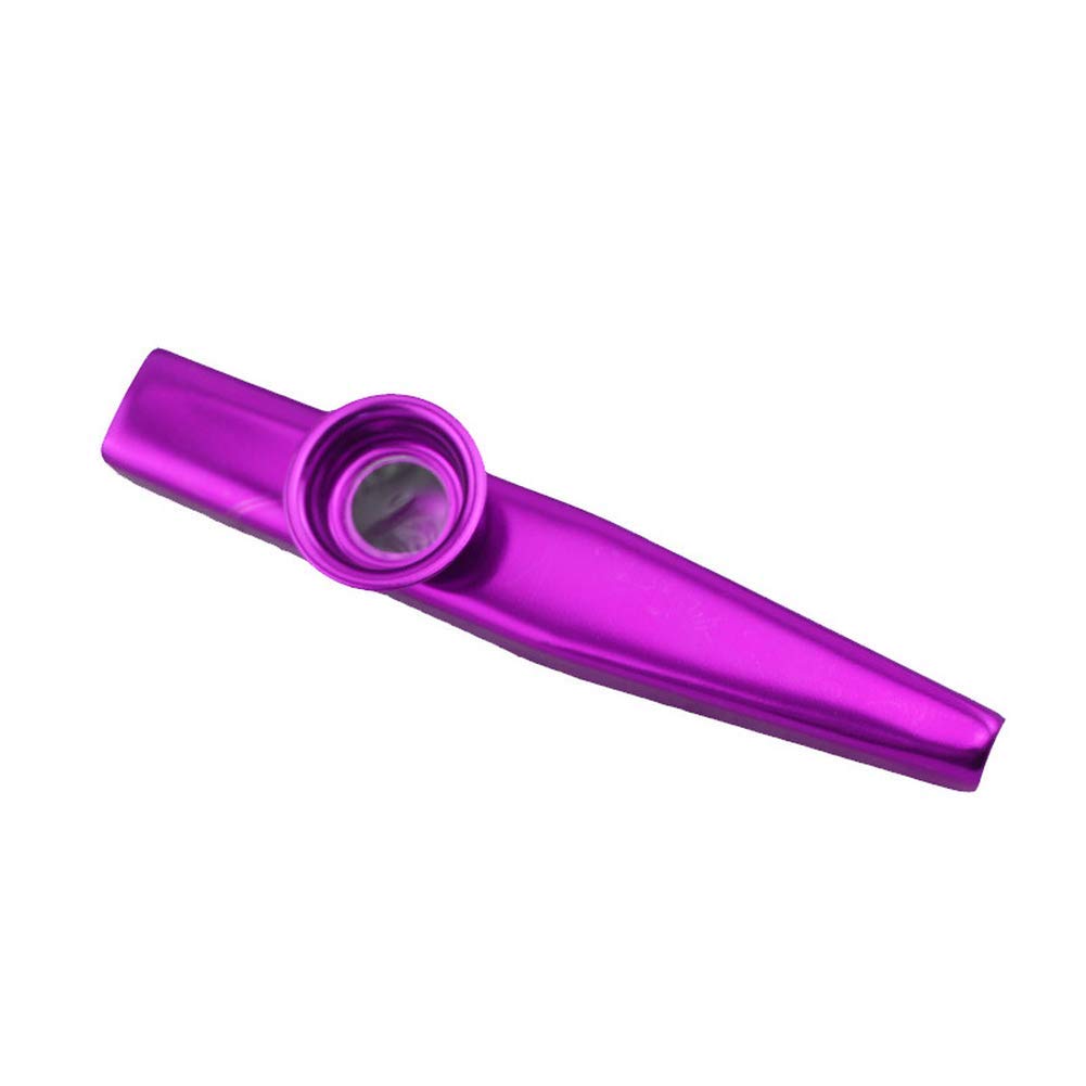 1 pc Kazoo Percussion Instrument Musical Instrument Metal Kazoo Random Color