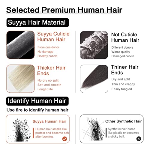 Image of SUYYA Tape In Hair Extensions Human Hair 30 Inch #P18 /613 Ash Bleach Blonde | Remy Human Hair, Invisible Skin Weft, Soft & Silky Straight Hair, 20PCS 60G, Seamless Blend, Add Length & Volume