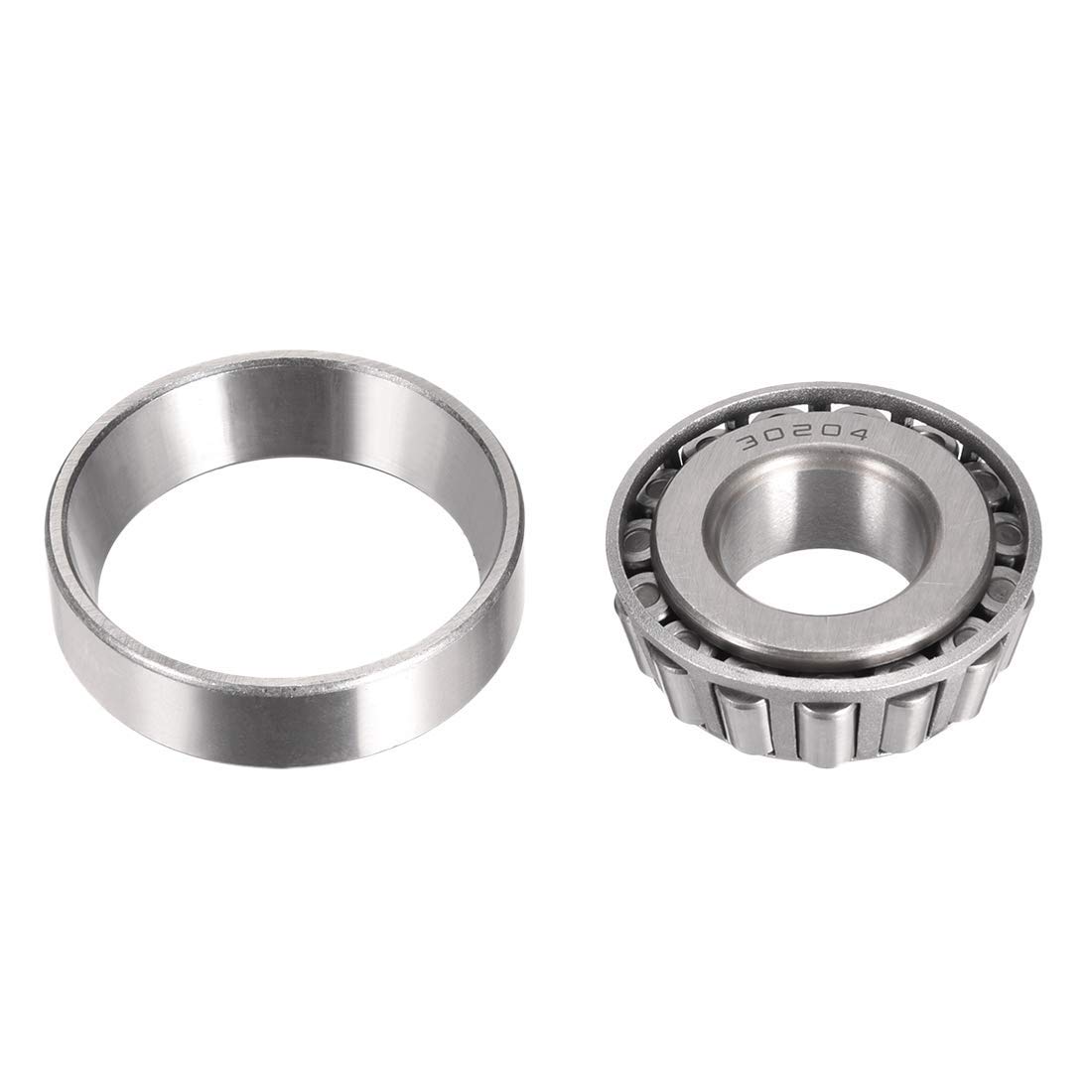 Roulement Conique 30204 XYWHPGV Roulement à Rouleaux Coniques 30204 - Alésage 20mm X OD 47mm X Épaisseur 15.5mm - 2 Pièces - Pour Essieux Auto Et Convoyeurs Roulements Séparables ABEC-1