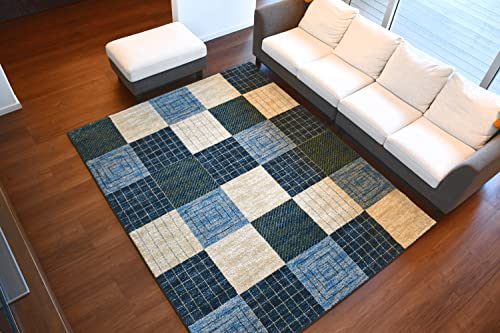 RILY Rag Mat ラグマット 青 RILY Rag Mat ラグマット 青 Royal