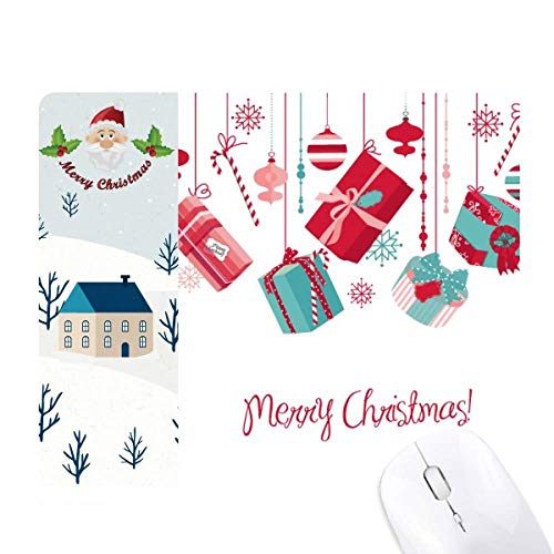 Tapis de souris Noël flocon de neige le cadeau idéal pour décorer un bureau festif en fin d'année