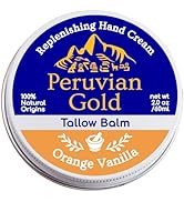Peruvian Gold All Purpose Tallow Balm, Scars, Eczema, Facial Moisturizer, Dry Skin, Hair, Sun Bur...