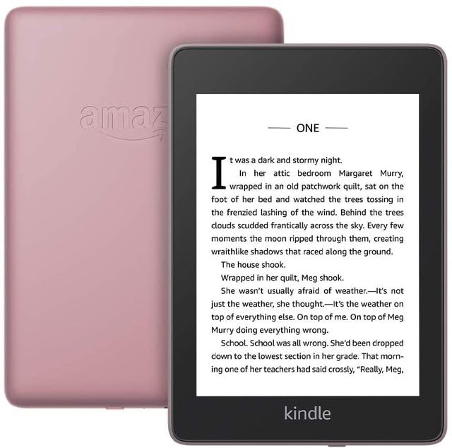 AE-Smart - For 8GB Kinde Paperwhite New 4 E Ink Carta Built In Light 300 Ppi 2018 Release Waterproof Ereader E Ink E-reader E-ink 8GB (kpw4 plum new8g Only e-Book Reader)