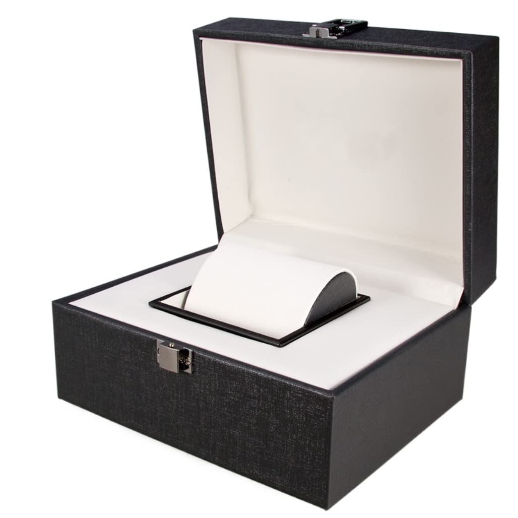 HVMBEUGOS Watch Box Watch Box Leather Watch Case Watche Storage Jewelry Display Boxes For Women Watch Organizer Watch Storage (Small)
