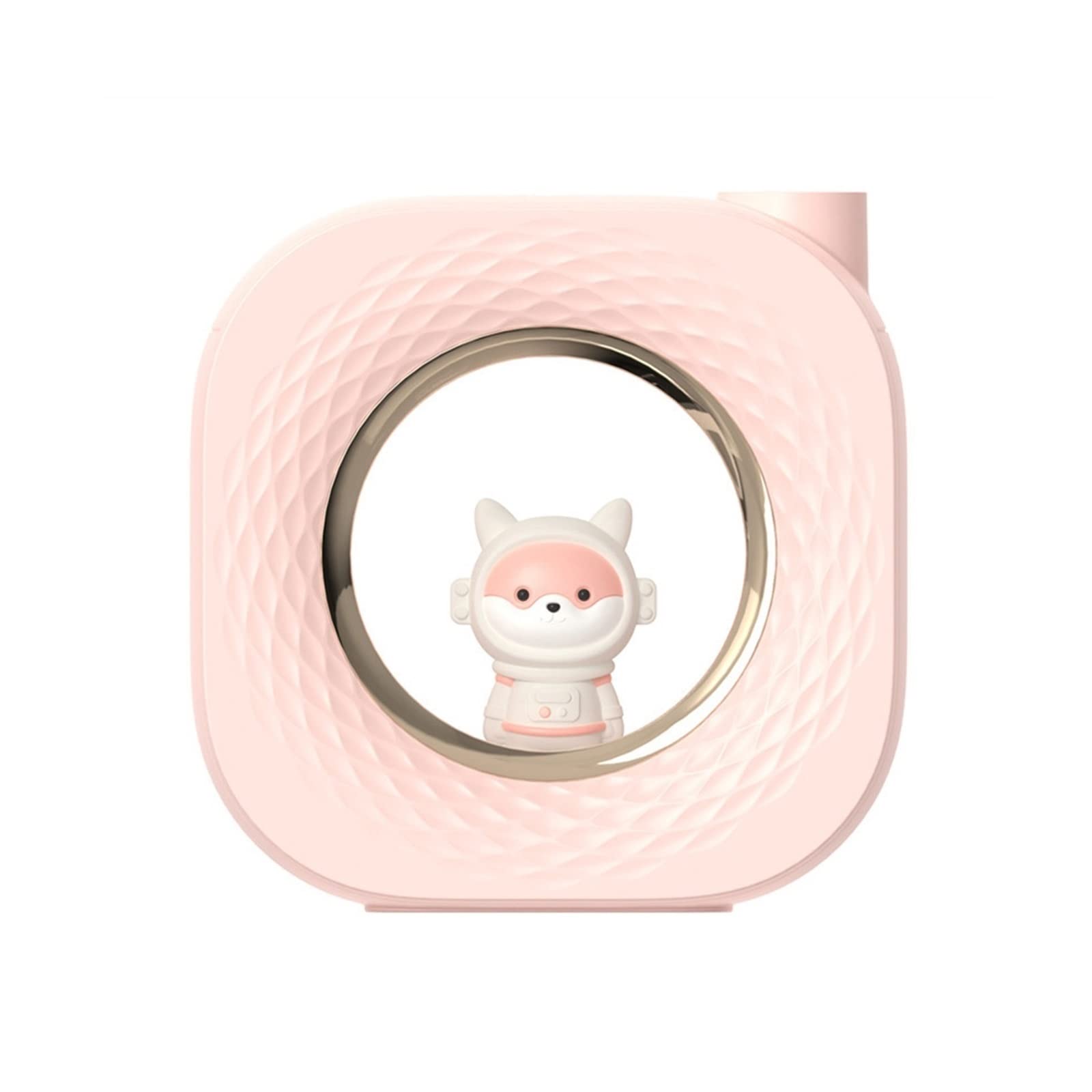 Humidificador Humidificador inalámbrico portátil, difusor de aceites esenciales aromáticos USB for el hogar, humidificador de aire con Perfume y fragancia Dormitorio(Pink)