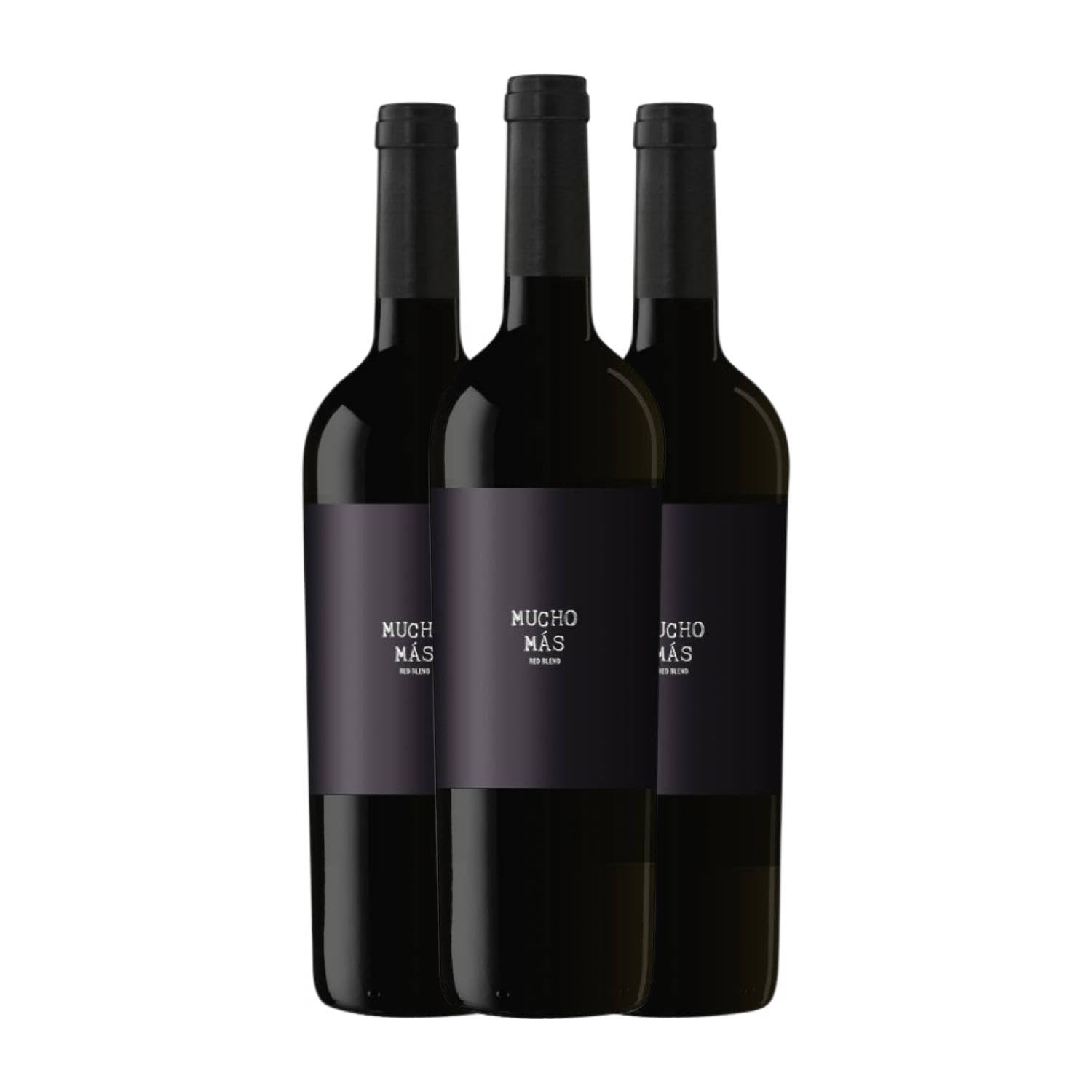 Félix Solís Mucho Más Black Edition Vino de la Tierra de Castilla 75 cl Rotwein (Karton mit 3 Flaschen von 75 cl)