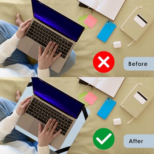 Image of Lap Board for Study | Home | Dining | Office | Laptop | Computer Desk | Reading & Writing | Multi-Purpose | Made in India | (Pine, CUSHION-14X18-PINE)