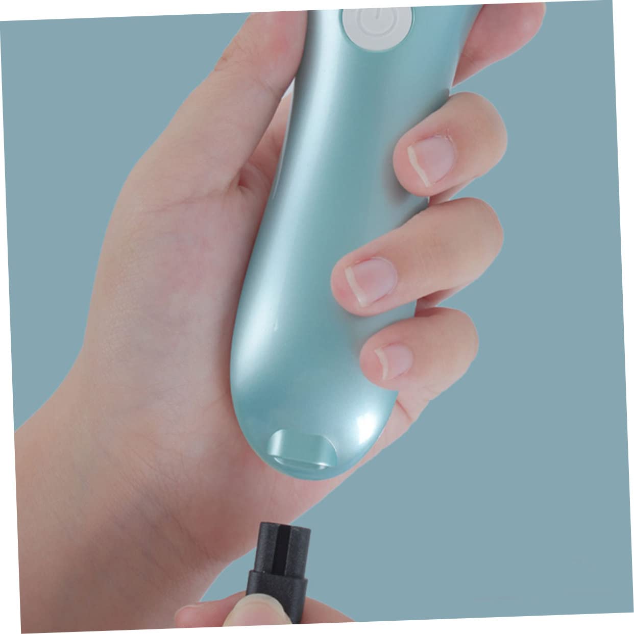 Happyyami Elektrischer Hornhautentferner und Abs Material mit USB Ladung Entfernt Sanft Abgestorbene Haut und Hornhaut für Effektive Fußpflege zu Hause
