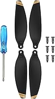 Vista 11 de 1/2/4 pares de hélices de bajo ruido para DJI Mavic Mini 2/Mini SE Drone Hélices ligeras portátiles de peso ligero accesorio para alas de drone