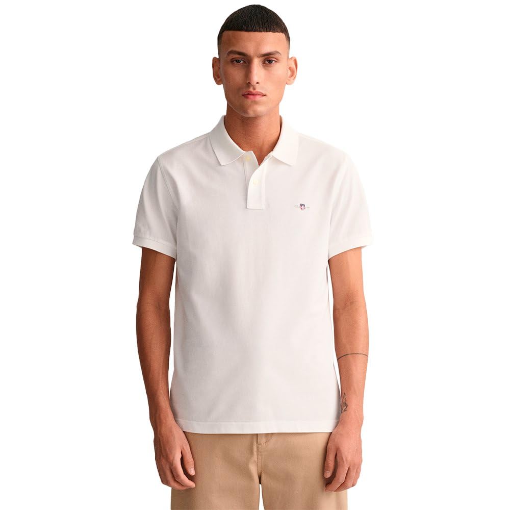 Gant Herren Slim Shield Ss Pique Polo Polohemd