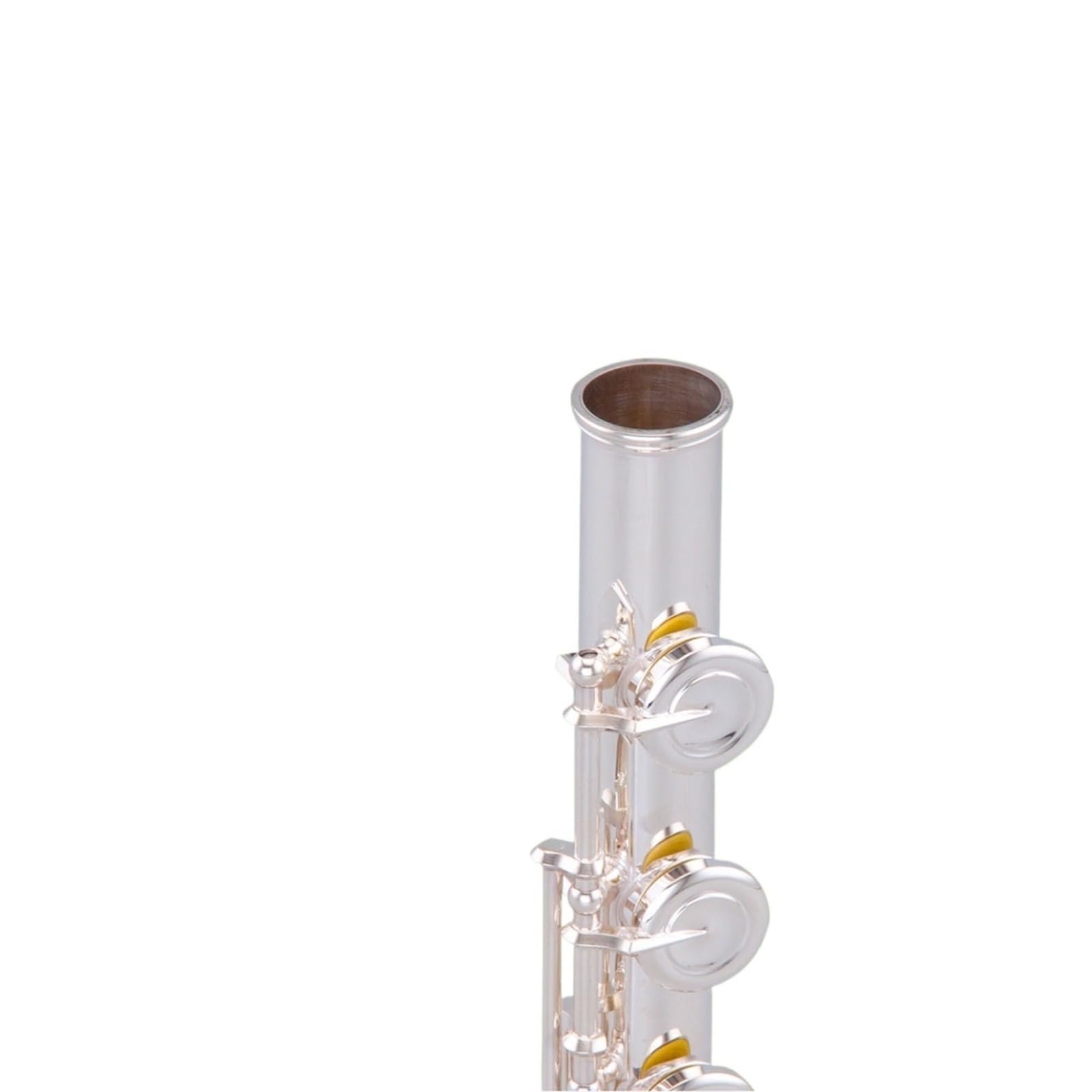 Flauto Da Studente Flauto Strumento In Argento 17 Fori Aperti(925 silver material)