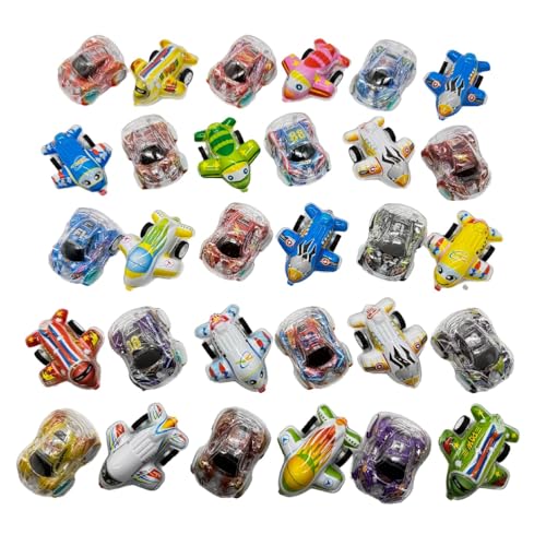 Set de 50 Autos y Aviones Mini Pull Back miniatura 3