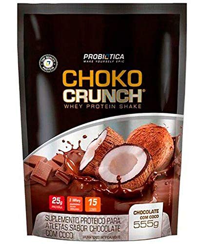 3W Choko Crunch Whey Protein Shake (555g) Probiótica