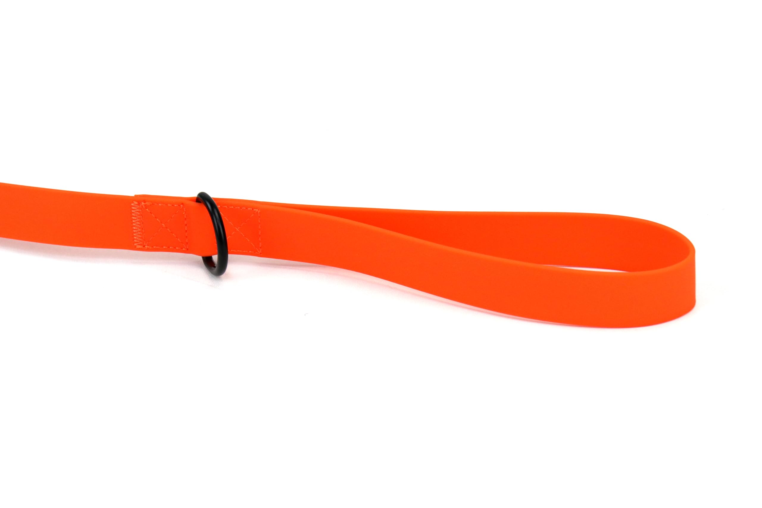 Blaze Taktische Hundeleine aus Silikon mit zwei Griffen, für mittelgroße und große Rassen, Schnellentriegelung, Drehclip, Karabiner, beschichtetes Nylon, strapazierfähig, starker Abzieher