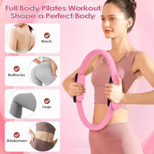 Image of Pilates Set, Pilates Ring Set, Yoga Equipment, Pilates Accessories, Pilates Set for Women, Pilates Ring and Ball, Pilates Set, Pilates, Circle, Pilates, Workout Set, 13 Pieces