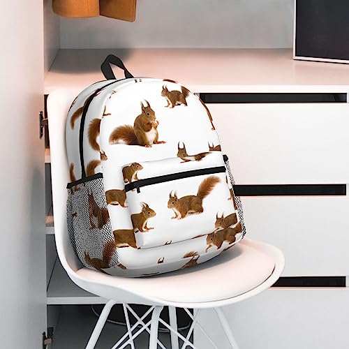 Sac à dos WURTON noir imprimé écureuil polyvalent One Size - 7