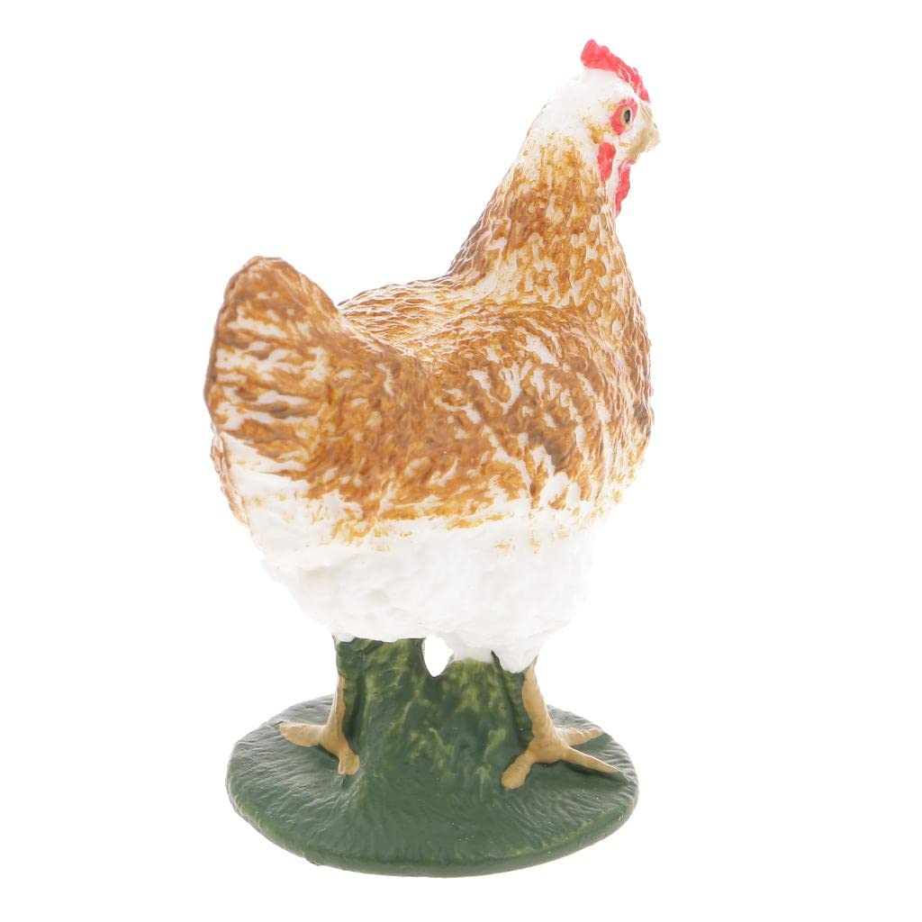 CALANDIS Realistic Hen Chicken Farm Yard Animal Figurine Model Action Figure Kids Toy | 1 x Hen Model Toy | (B0CS2VJM1T) Amazon Price History, Amazon Price Tracker
