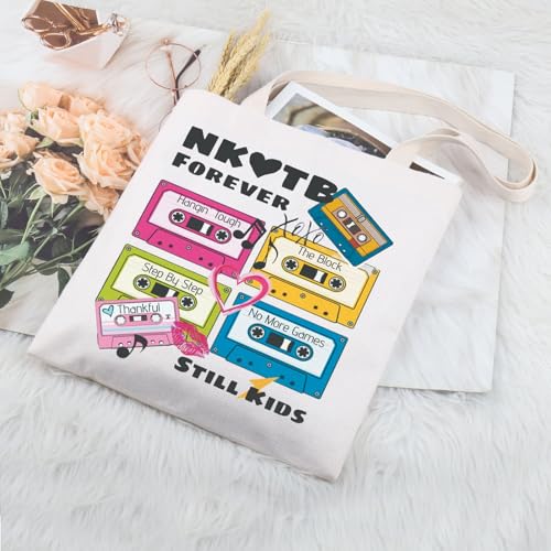 Image of TIIMG NK*TB Gift 90s Music Band Gift Music Lover Gift Classical Pop Music Band Concert Fans Gift Tote Bag