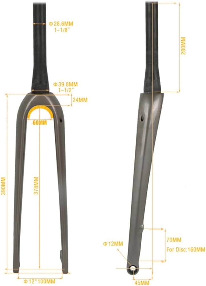 Amazon.co.jp: 700c カーボンファイバー フロントフォーク ロード Amazon.co.jp: 700c カーボンファイバー フロントフォーク ロード