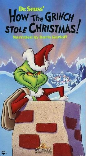 Dr. Seuss  How The Grinch Stole Christmas! (Animated, 1966, Narrated by Boris Karloff) [VHS Video]
