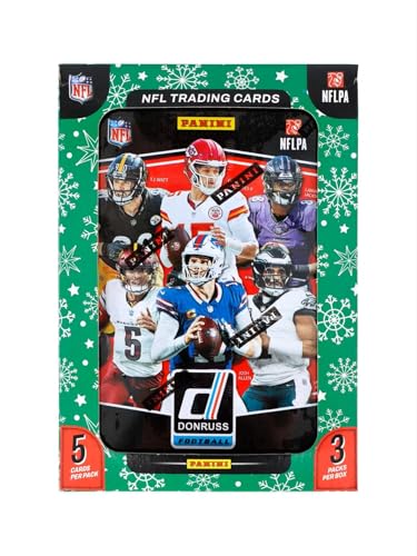 Coffret Panini Donruss Football Winter Holiday 2025 cadeau de Noël