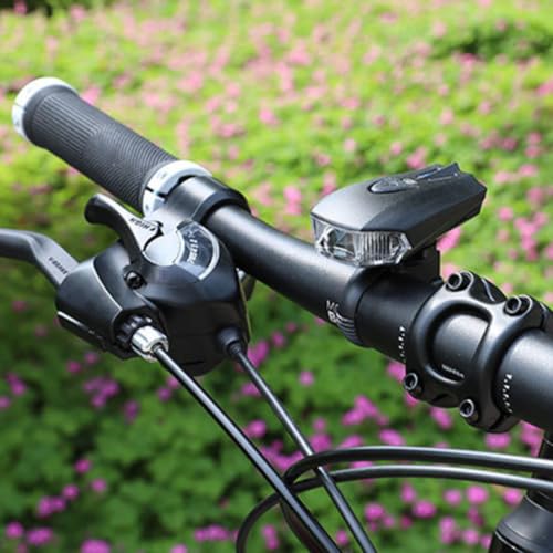 Luces para bicicleta compactas Amosfun contra lluvia y oscuridad con luces LED USB 6