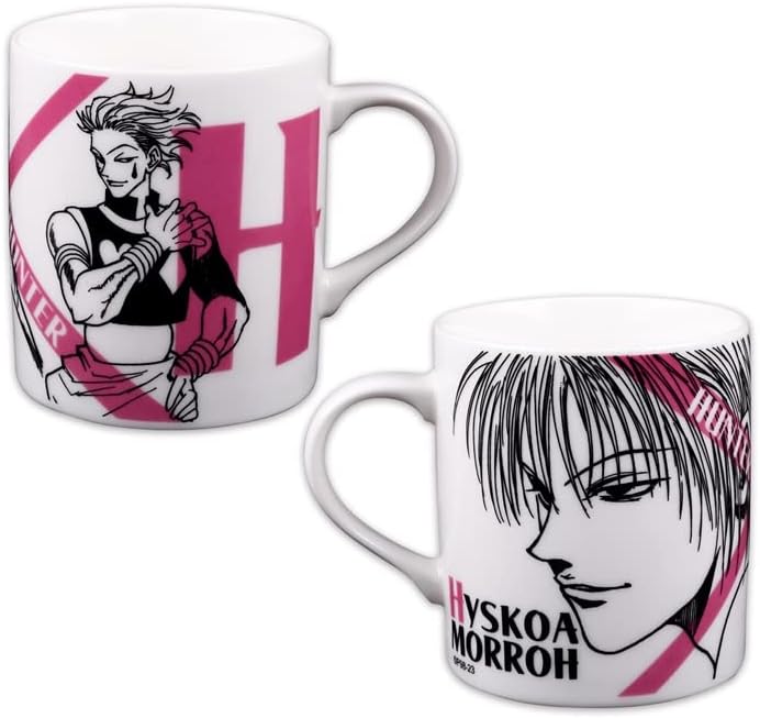 HUNTER×HUNTER マグカップ イニシャル ヒソカ＝モロウ アルファベット "H" イニシャルマグ アルファベットマグ ジャンプショップ ハンターハンター ヒソカ
