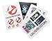 Grupo Erik - Gadget Decals Ghostbusters, Lot de 18 Autocollants, Stickers pour Ordinateur Portable, Smartphone, Tablette, Console GDGE019 7 x 5 x 0,2 cm