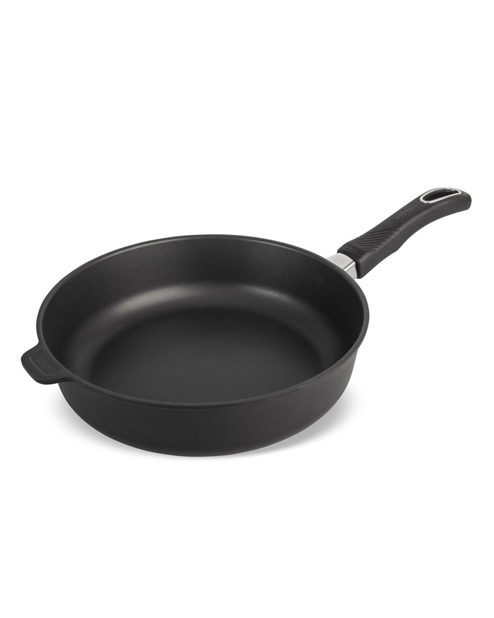 Original Gundel GUSS-BRATPFANNE hoch, Ø 28 cm, Höhe 7,5 cm, BIOTAN-Oberfläche, PFOA-frei, Akku-Therm Boden - fester Stiel