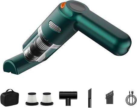Car Portable Hand Vacuum 120W High Power Handheld Vacuum Auto Accessories for Interior Detail