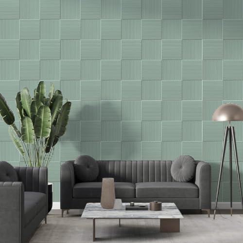 Image of PVC Self-Adhesive Wall Panels for Home Interior Decor | Set of 10 Panels | Total Coverage 10 Sq. Ft. (Edge Water)