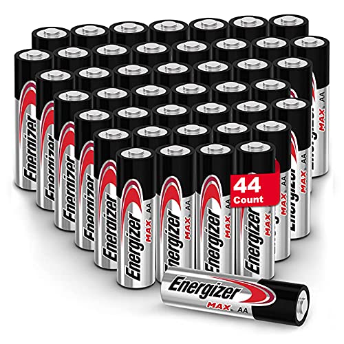 Energizer Max Aa Batteries Value Pack, 44 Count Of Alkaline Aa Battery #TOP26
