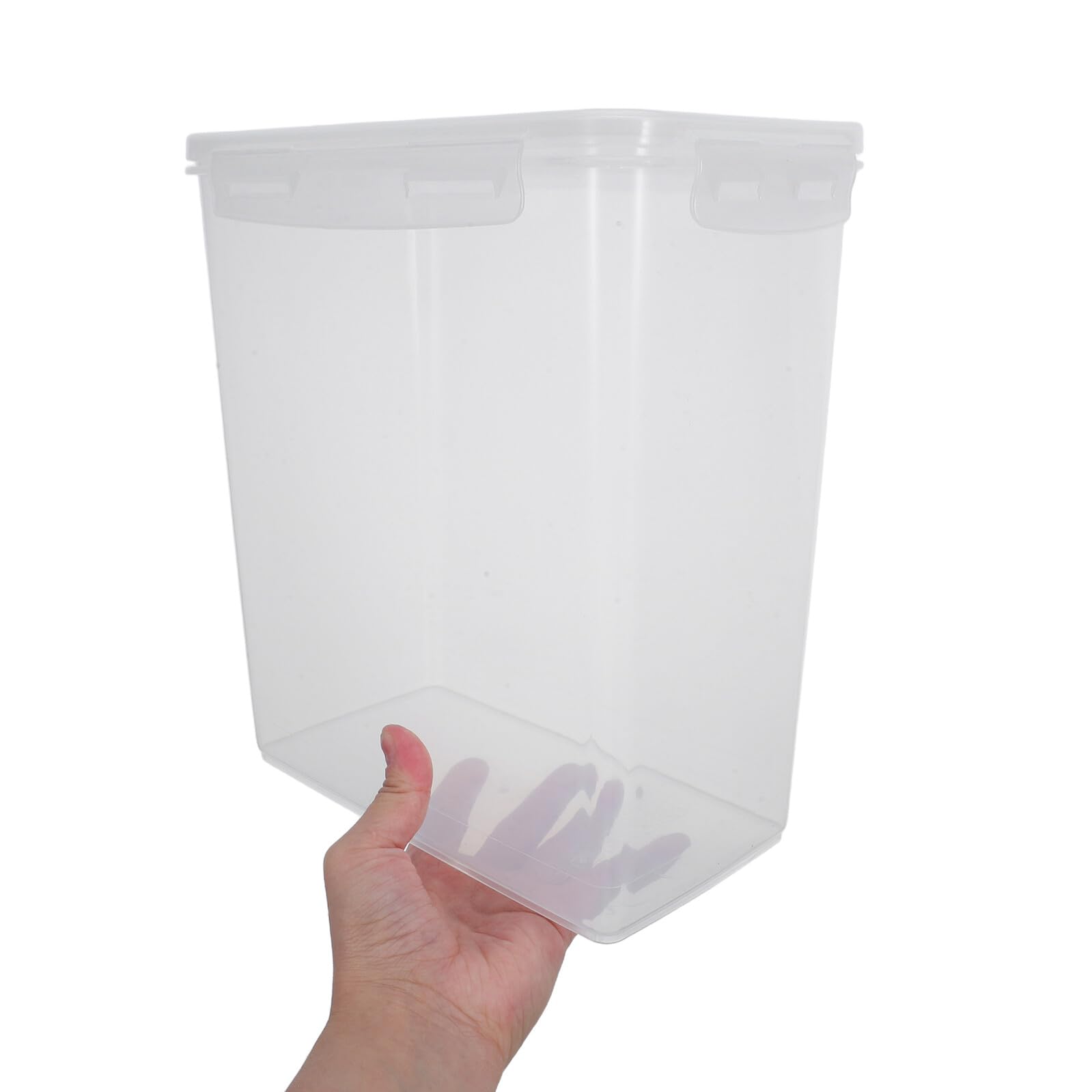 SOIMISS Caja Seca para Filamento de Impresora 3d 5.8l Tapa Hermética Transparente, Almacenamiento Resistente Humedad y Control de Humedad para Uso en Impresión 3d Industrial y Doméstico