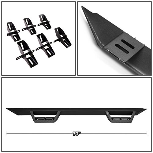 Estribos Auto Dynasty 3 pulg para Jeep Wrangler 07-18 miniatura 4