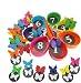 Skoolzy Butterfly Counting Montessori Toys for Toddlers - Matching Game, Color Sorting Preschool Learning Toys - Educational STEM Toys for Girls & Boys Age 2 3 4 5 Year Old - 75pc Math Manipulatives