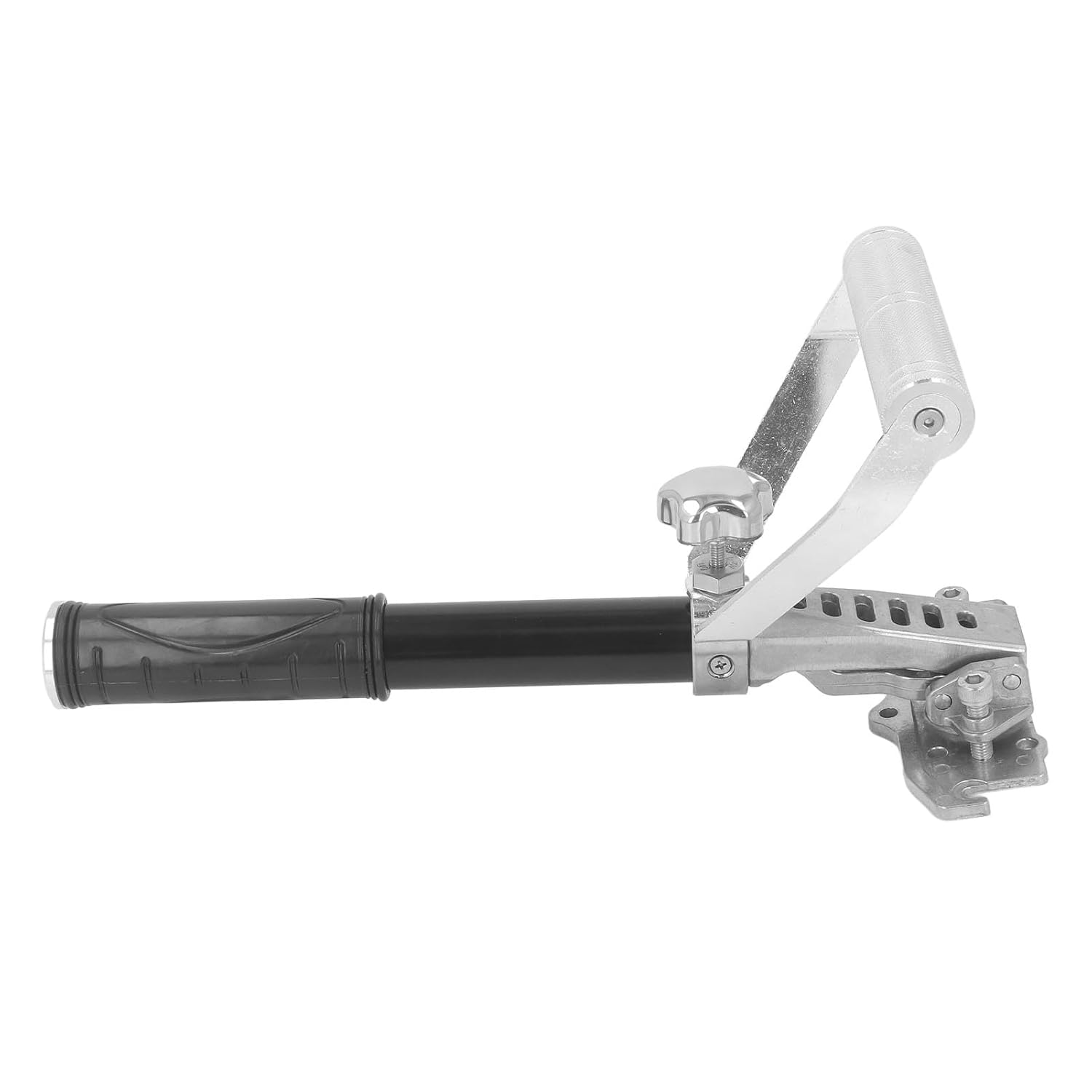 Adjustable Aluminum Alloy Drywall Flat Box Extension Handle for Plastering Walls, with Flexible Angle, for Various Plastering Requirements