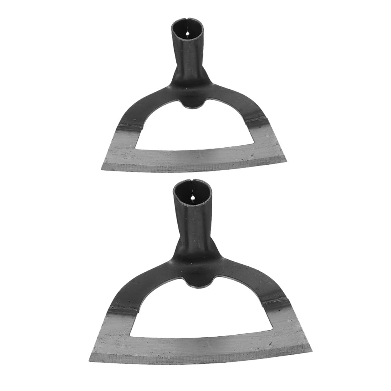 2 Pezzi Zappatrice Vuota in Acciaio Sarchiatore Erbacce Leggero e Resistente Affilata per Diserbo Design Ergonomico Antiaffaticamento per Giardinaggio e Agricoltura