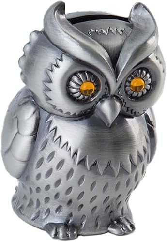 Miniatura 1 de ibasenice Owl Piggy Bank Savings Piggy Bank Ceramic Decor Saving Pot for Kids Ceramic Piggy Bank Alcancias De Dinero para Adultos Keepsake Piggy