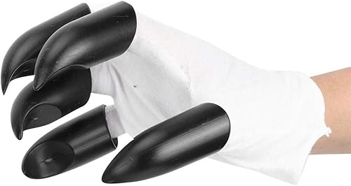 Miniatura 8 de TOPINCN Guantes de garras de jardín, suministros de herramientas, garras de excavación, material ABS